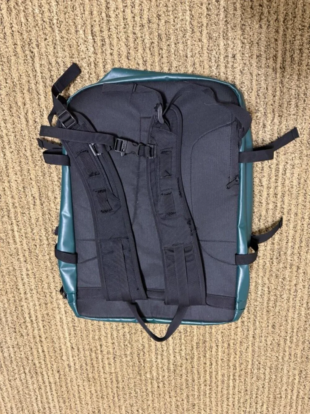 THE NORTH FACE Backpack Blu BC FUSE BOX II Green
